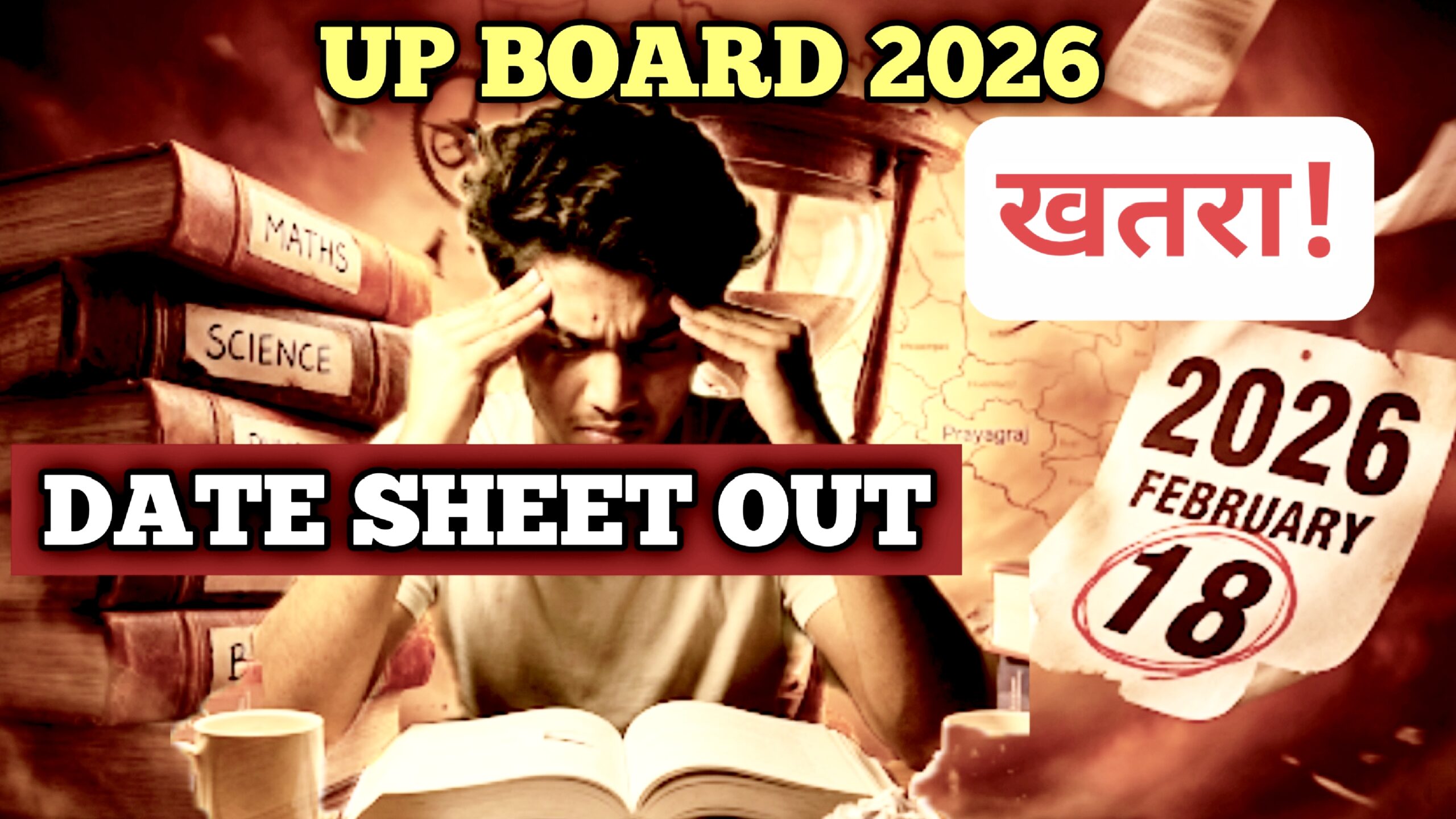 UP Board Time Table 2026