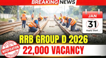 RRB Group D Recruitment 2026