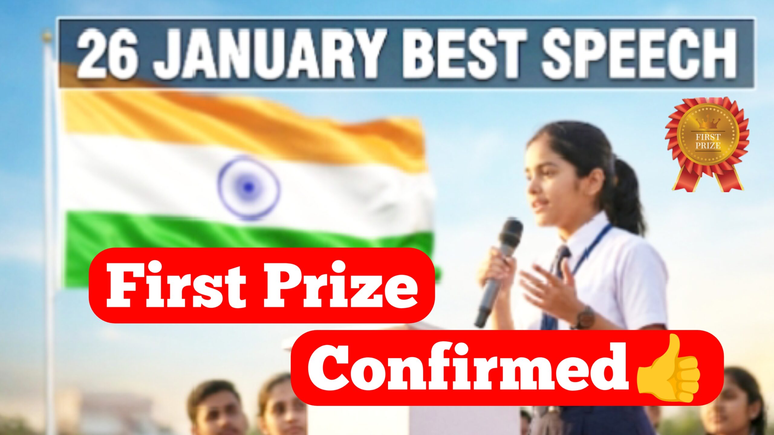 26 January Speech in Hindi 2026