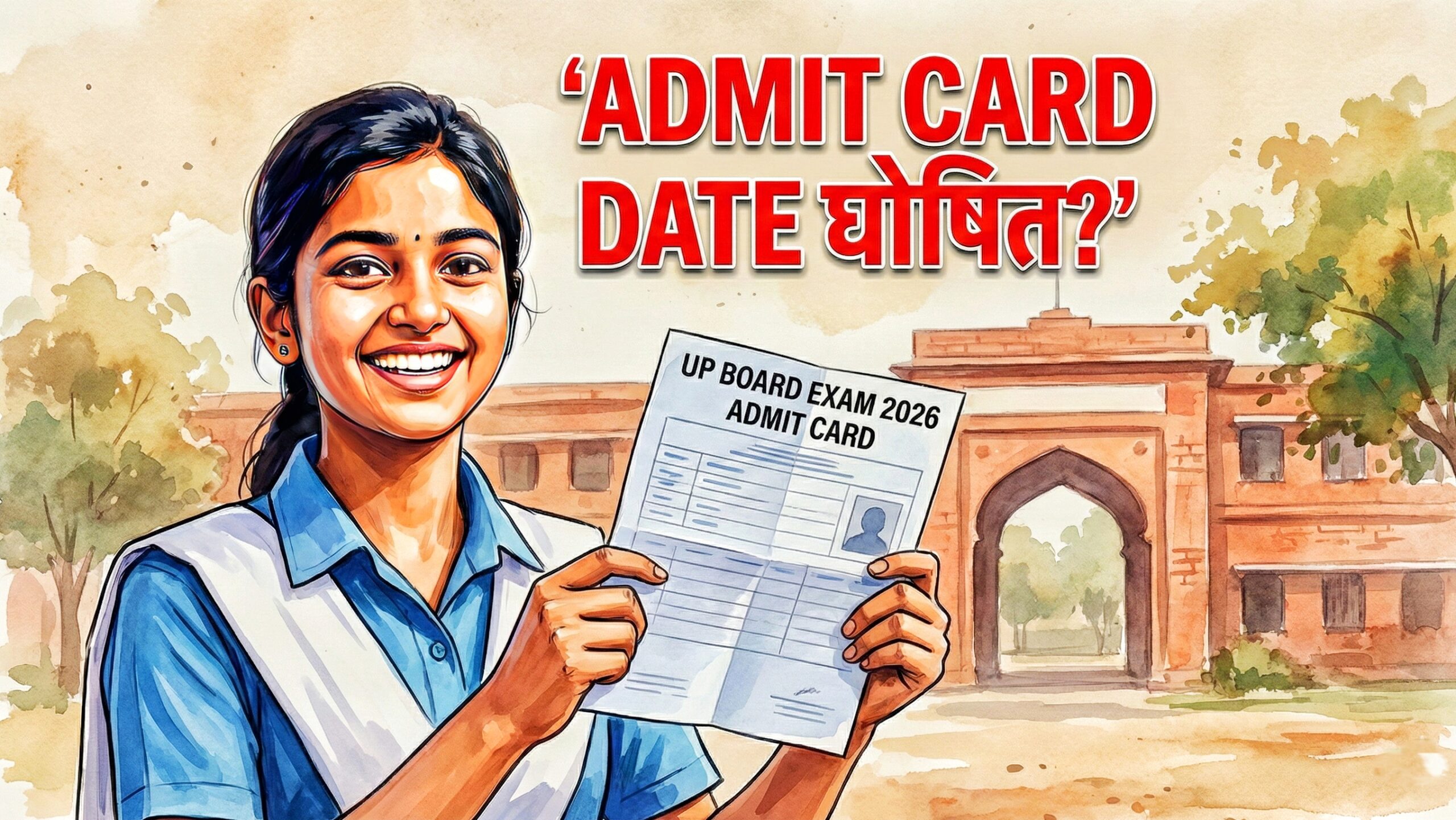 UP Board Admit Card 2026
