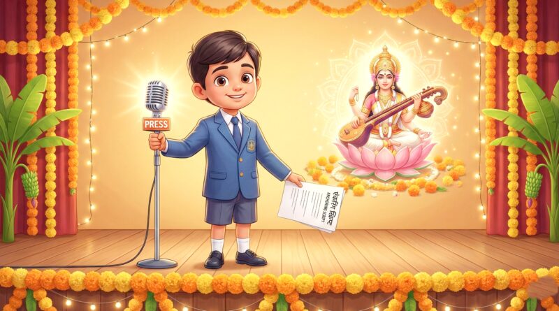 Saraswati Puja Anchoring Script in Hindi