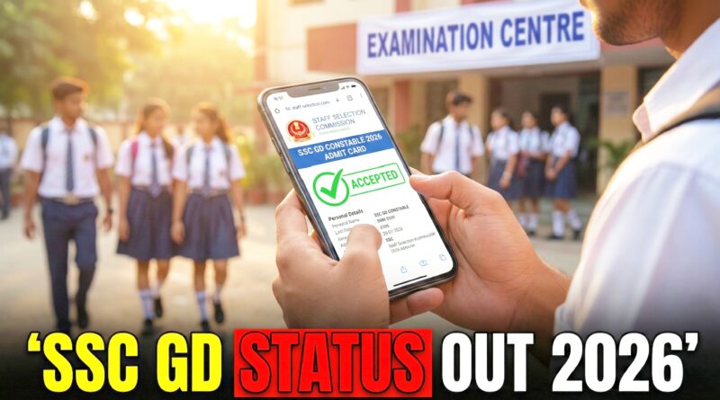 SSC GD Admit Card 2026
