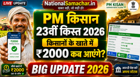 PM Kisan 23rd Installment Date 2026