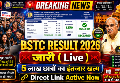 Rajasthan BSTC Result 2026