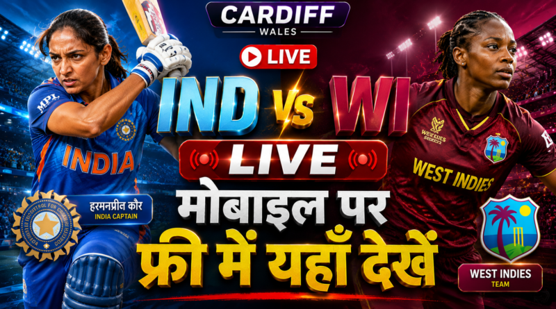 INDW vs WIW Live Streaming